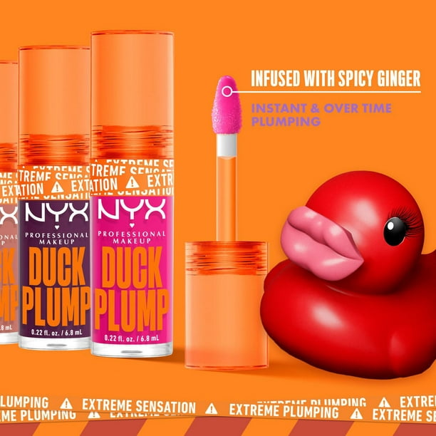 Plumping lip gloss for fuller-looking lips