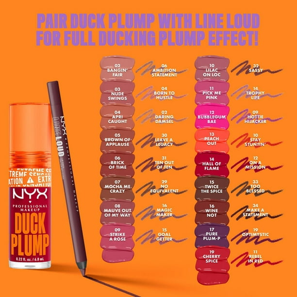 Plumping lip gloss for fuller-looking lips