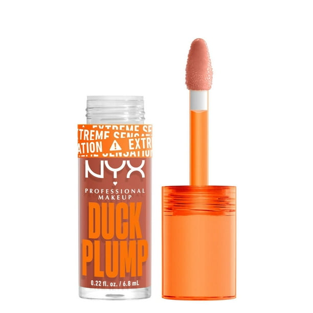 Plumping lip gloss for fuller-looking lips