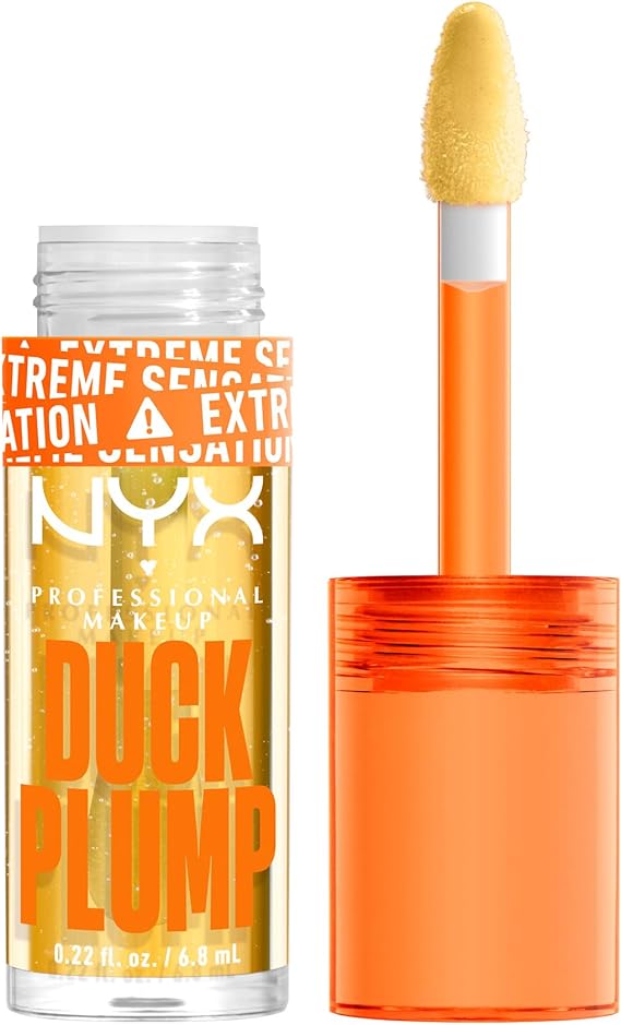 Plumping lip gloss for fuller-looking lips