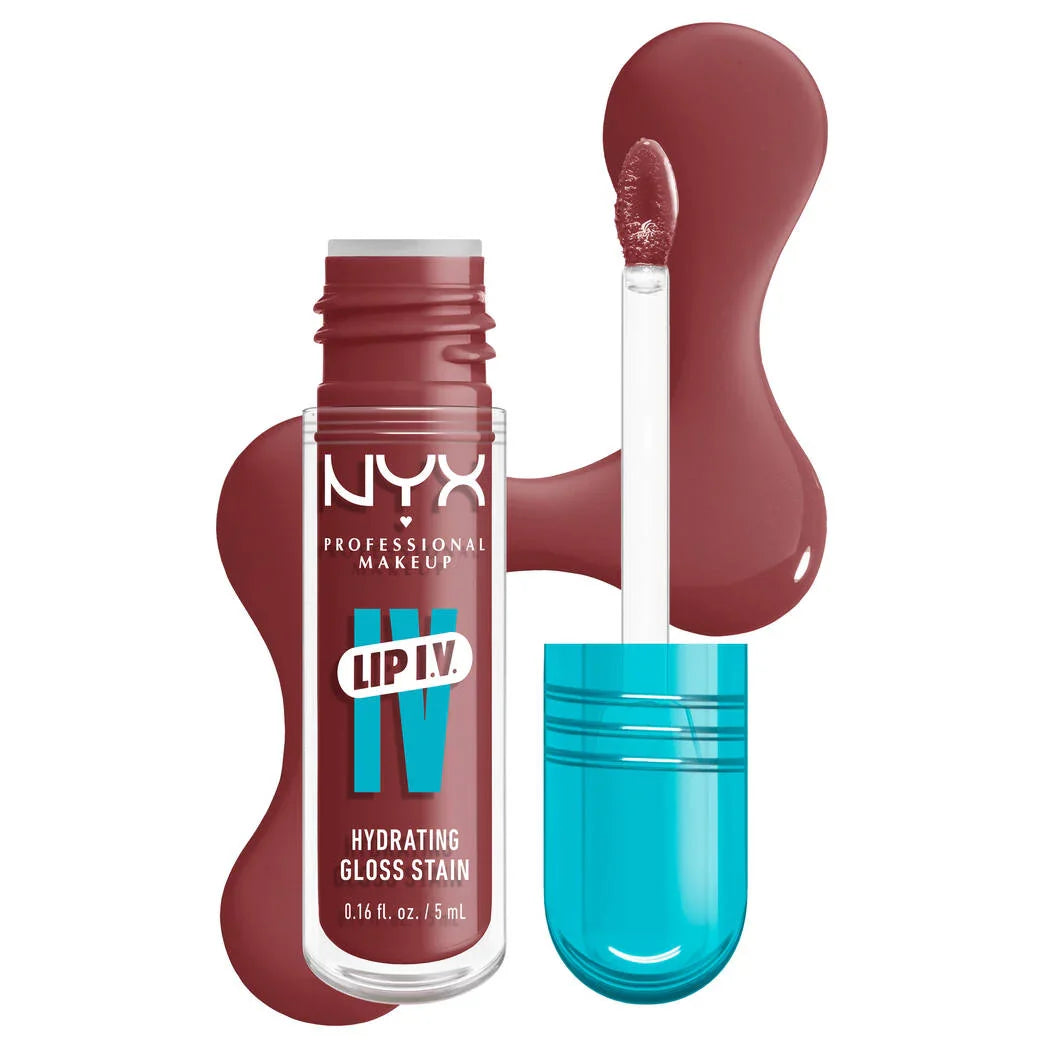 Hydrating lip gloss stain with lasting color