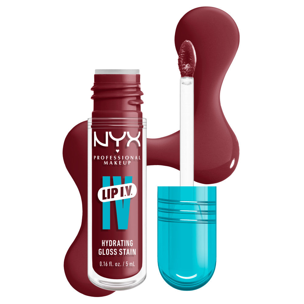 Hydrating lip gloss stain with lasting color