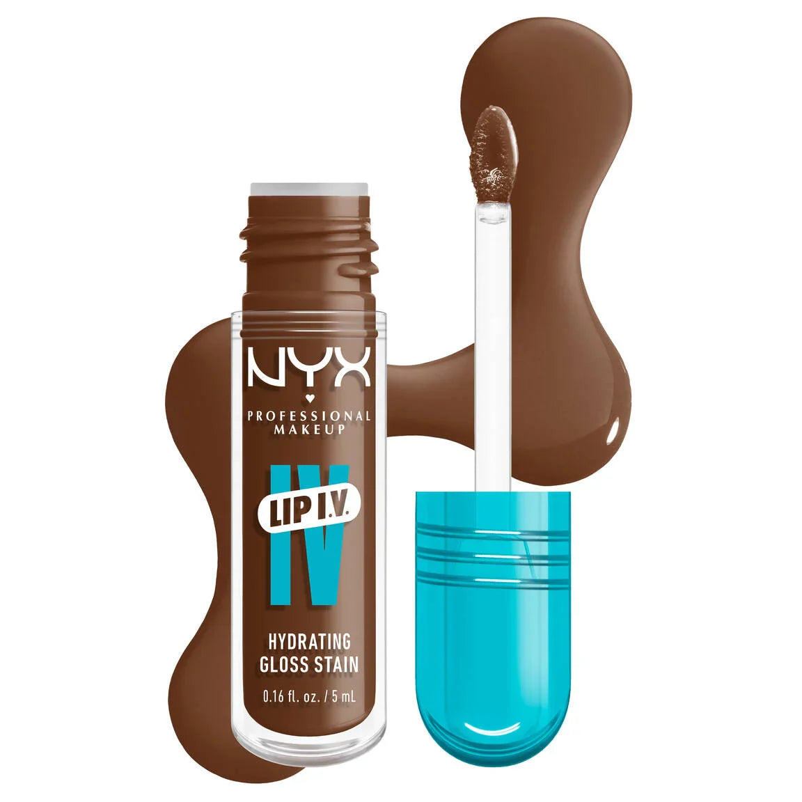 Hydrating lip gloss stain with lasting color