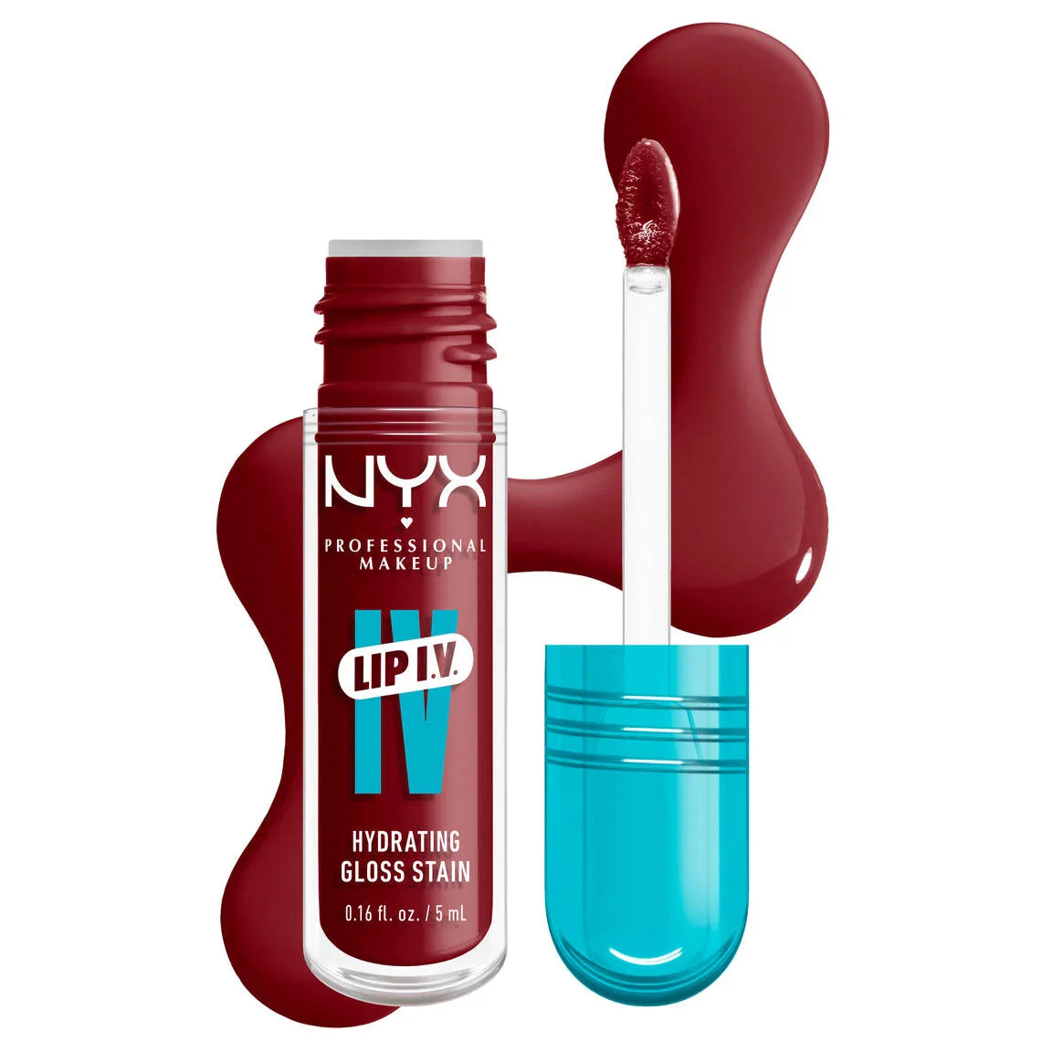 Hydrating lip gloss stain with lasting color