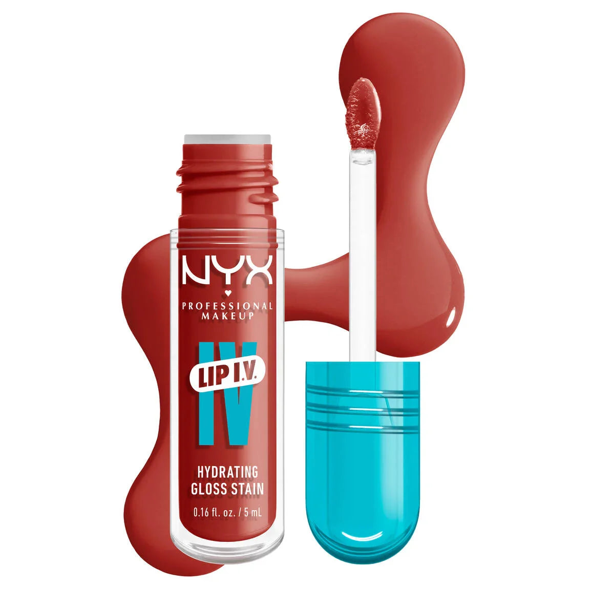 Hydrating lip gloss stain with lasting color