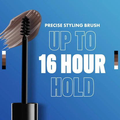 Brow gel for strong, all-day hold