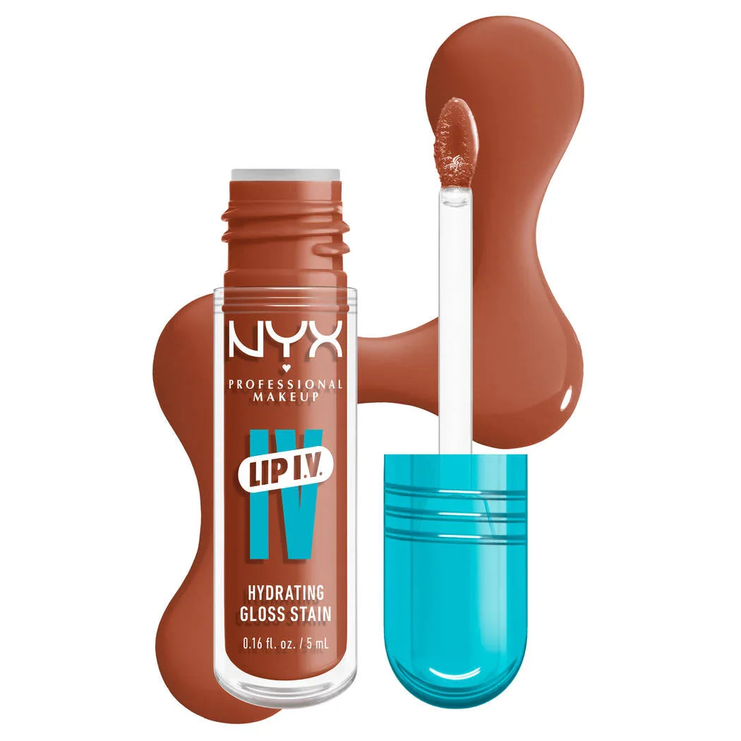 Hydrating lip gloss stain with lasting color