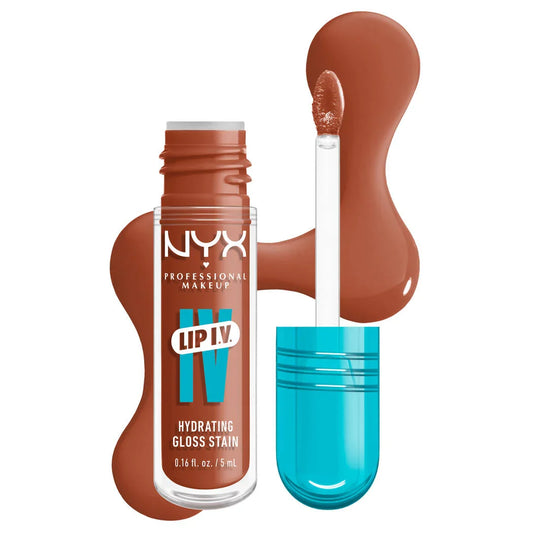 Hydrating lip gloss stain with lasting color