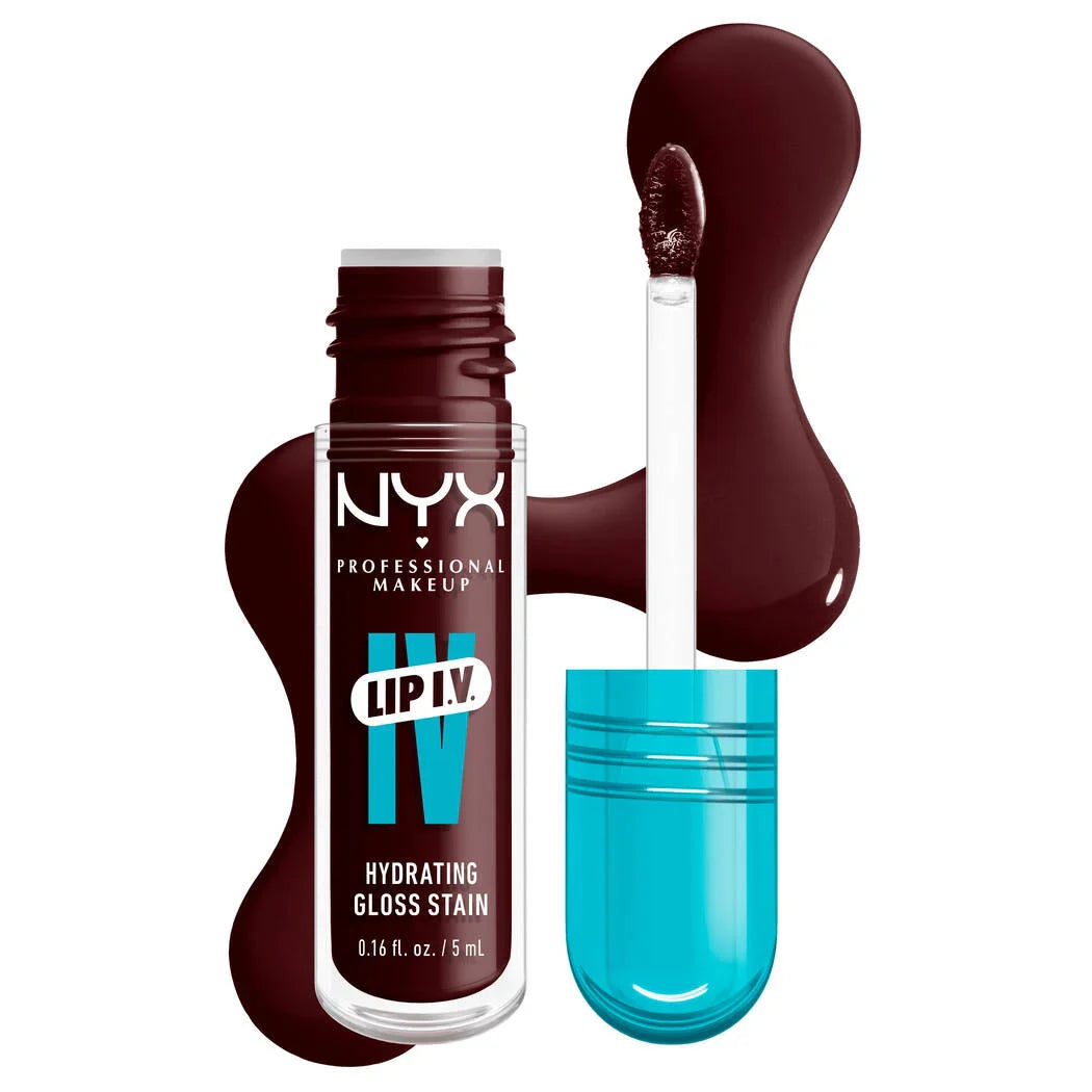Hydrating lip gloss stain with lasting color