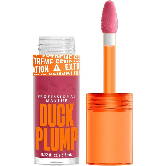 Plumping lip gloss for fuller-looking lips