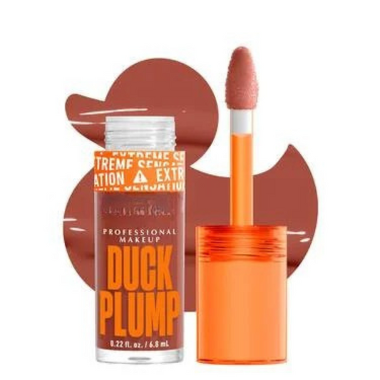 Plumping lip gloss for fuller-looking lips