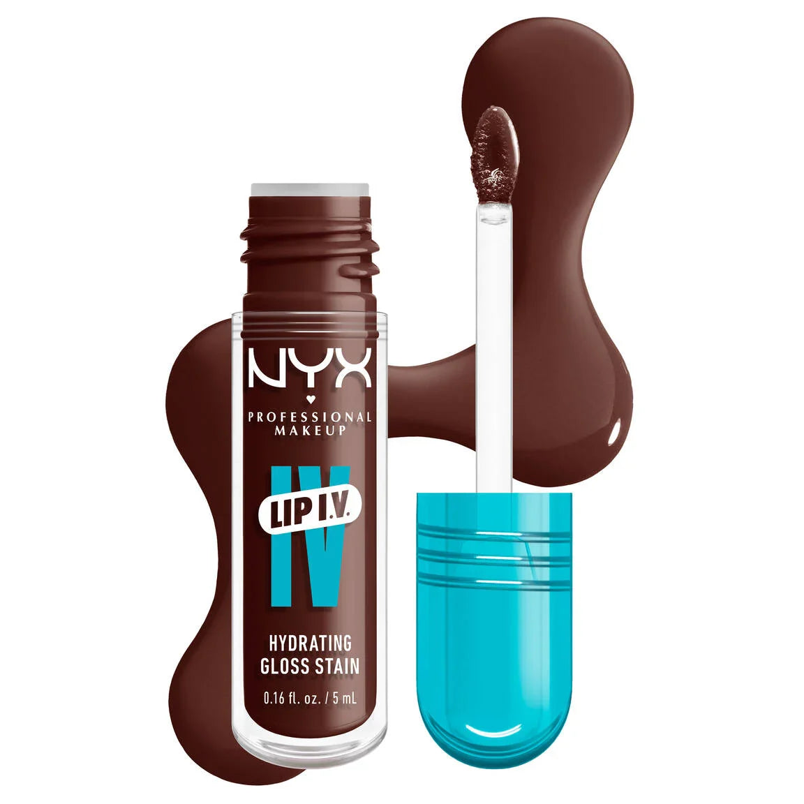 Hydrating lip gloss stain with lasting color